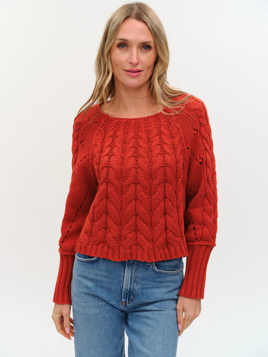 alexa sweater [brick]