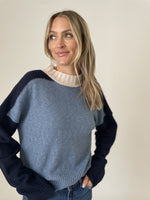 Load image into Gallery viewer, victoria sweater [denim]
