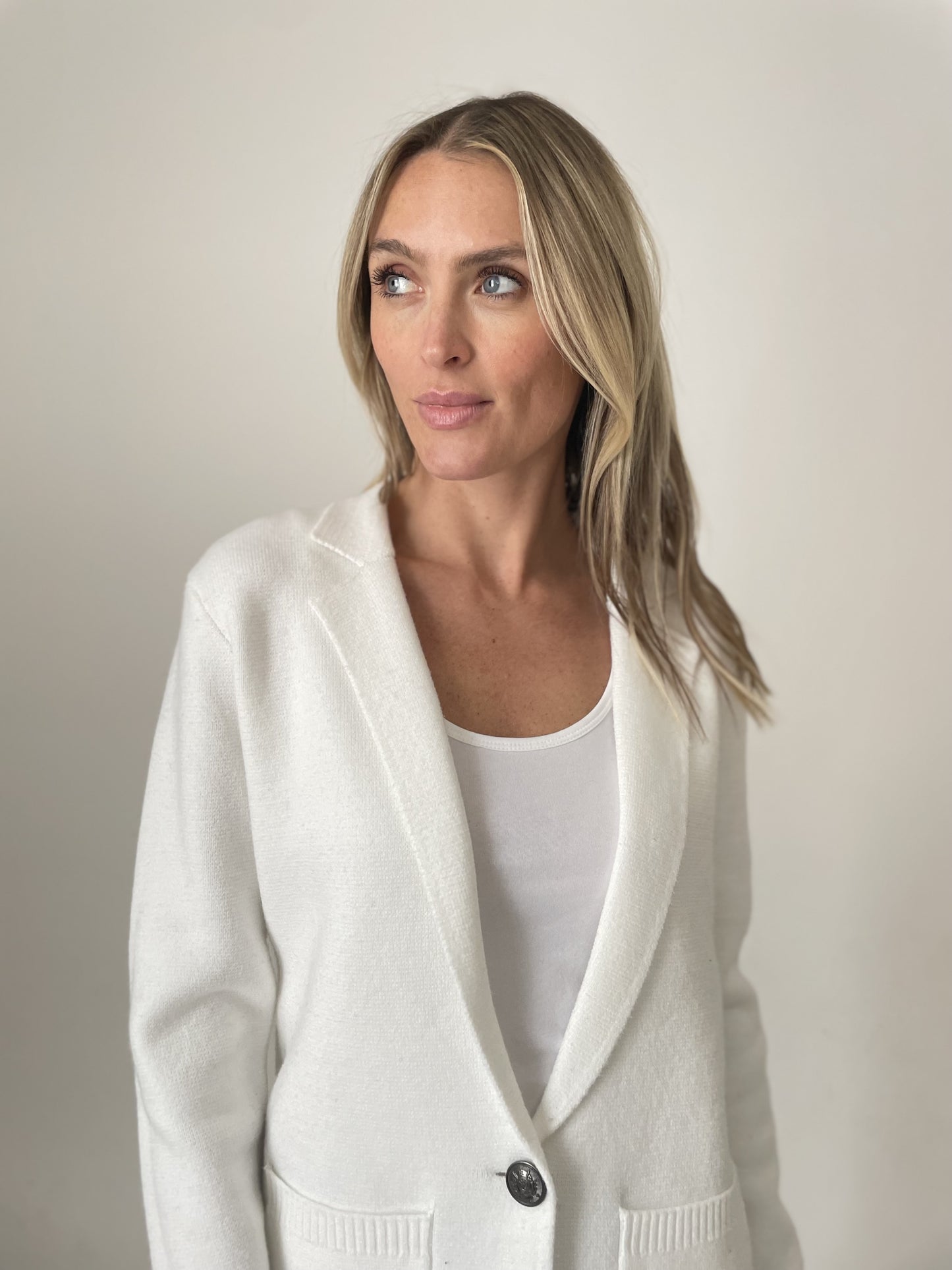 paloma blazer [ivory]