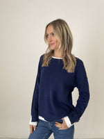 Load image into Gallery viewer, ashlin sweater [navy]
