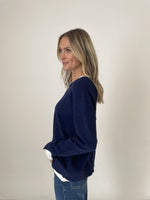 Load image into Gallery viewer, ashlin sweater [navy]
