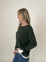 Load image into Gallery viewer, ashlin sweater [hunter green]
