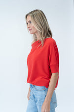 Load image into Gallery viewer, the short sleeve anywhere top [red]
