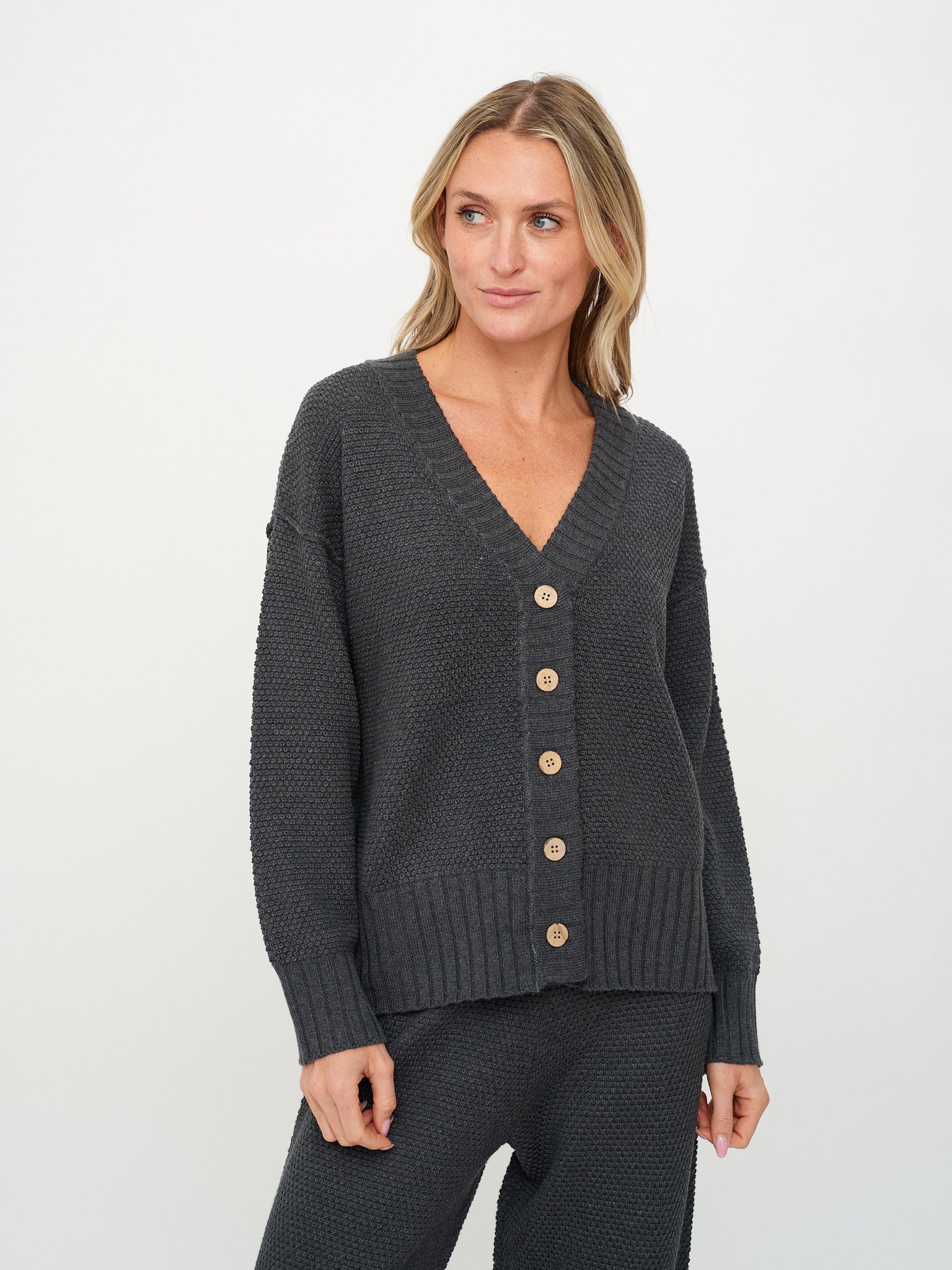 molly cardigan [cement]