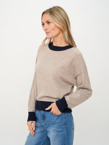 dylan crew neck [latte]