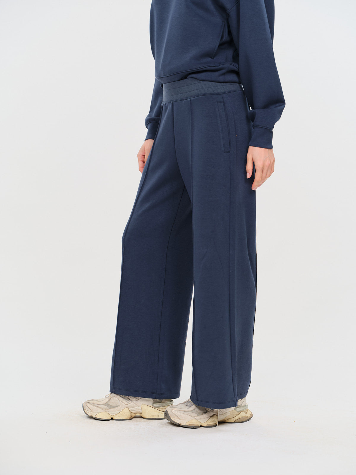 scuba wide leg pant [navy]