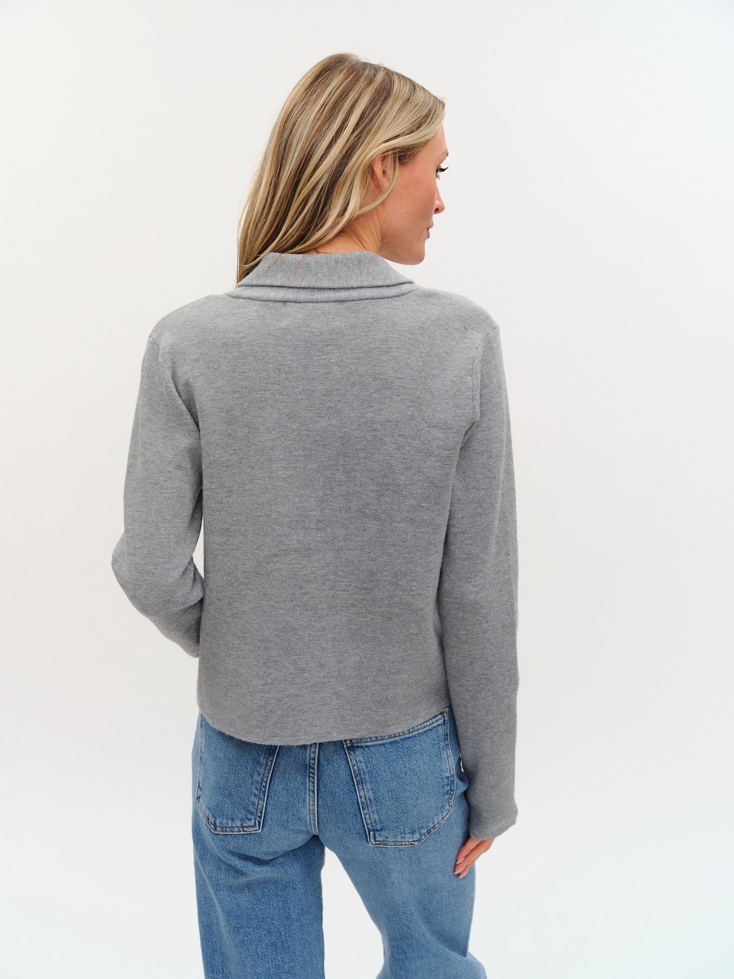 lynn blazer [heather grey]