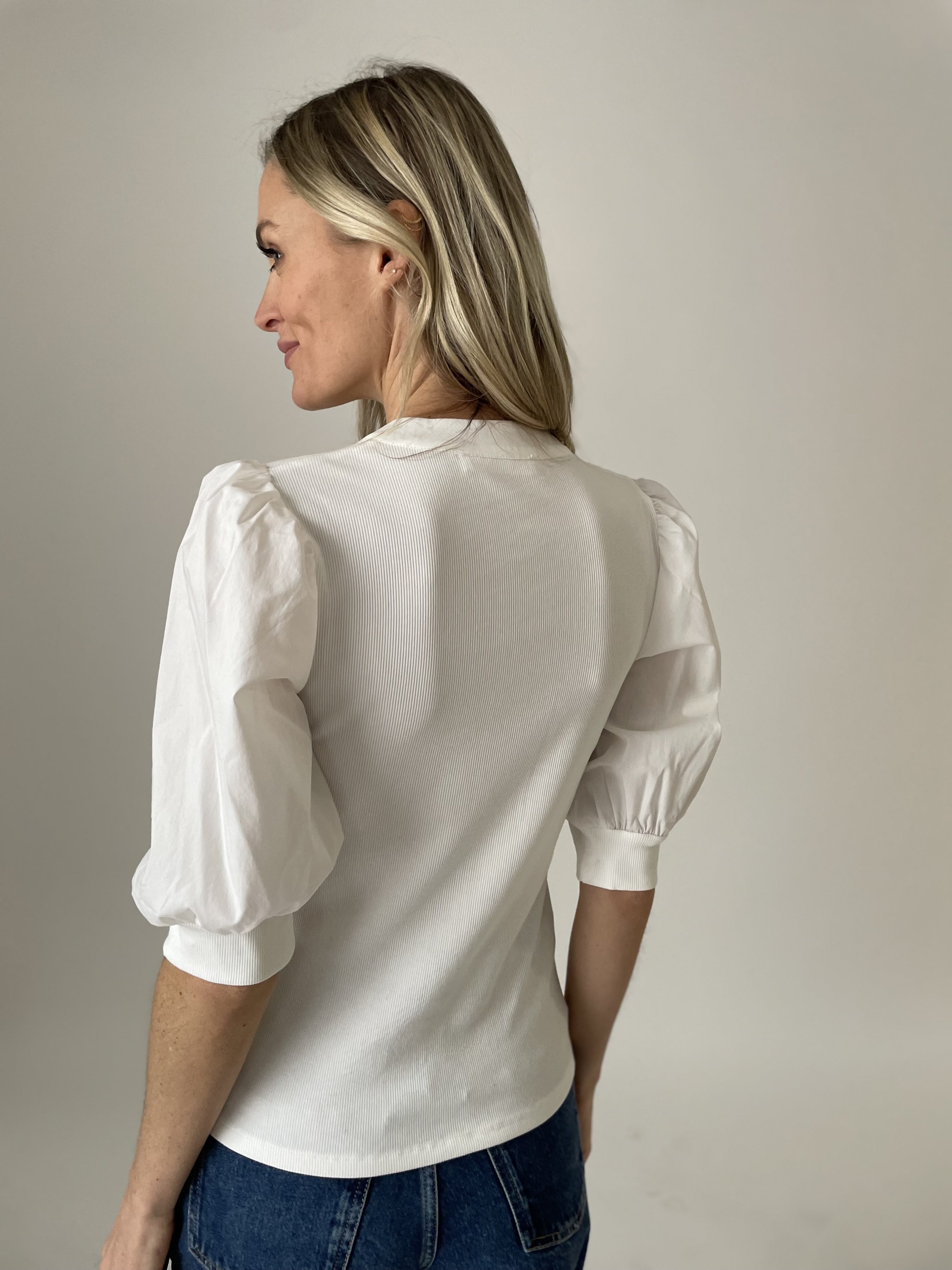 audrey top [white]