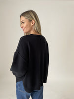 Load image into Gallery viewer, jane cardigan [black]
