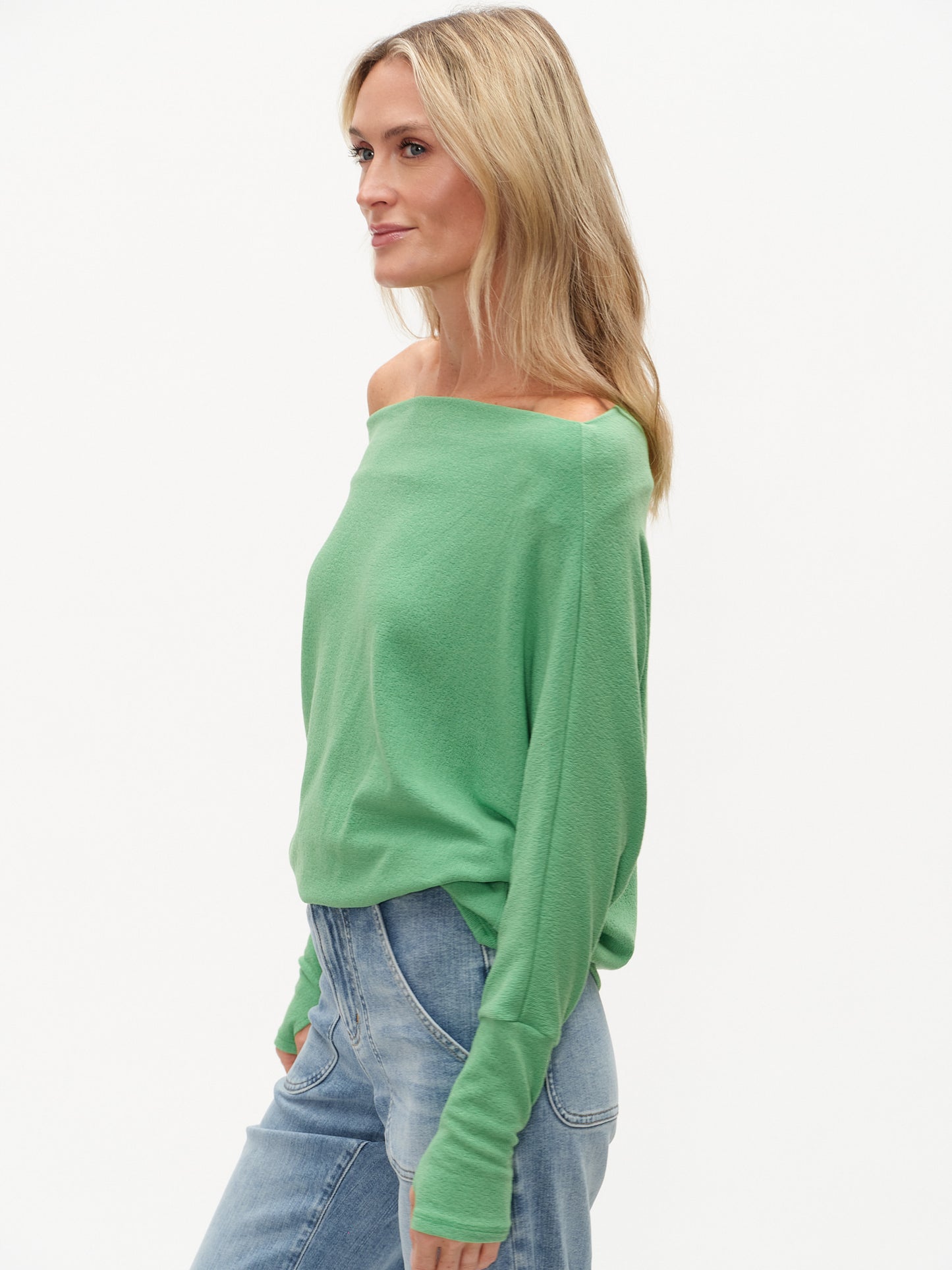 the anywhere top [kelly green]