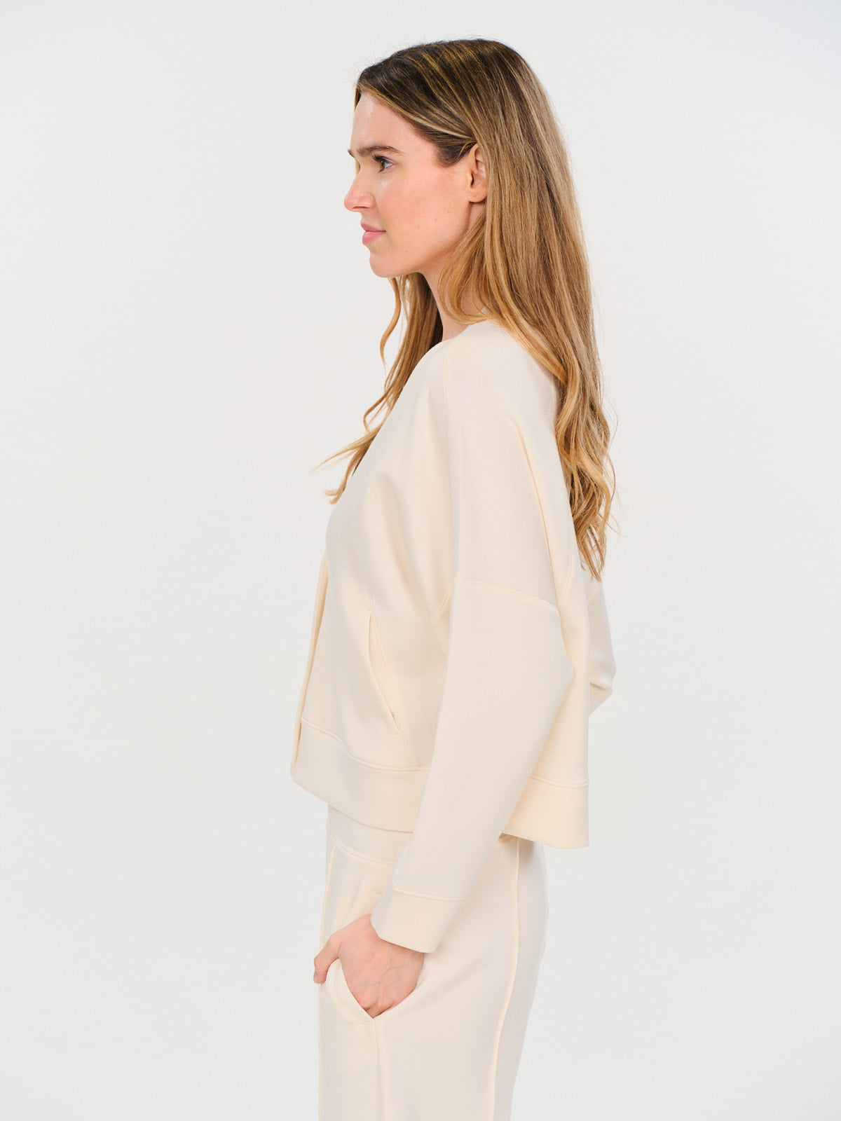 scuba cardigan [cream]