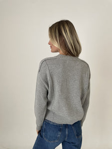 sydney top [light grey]