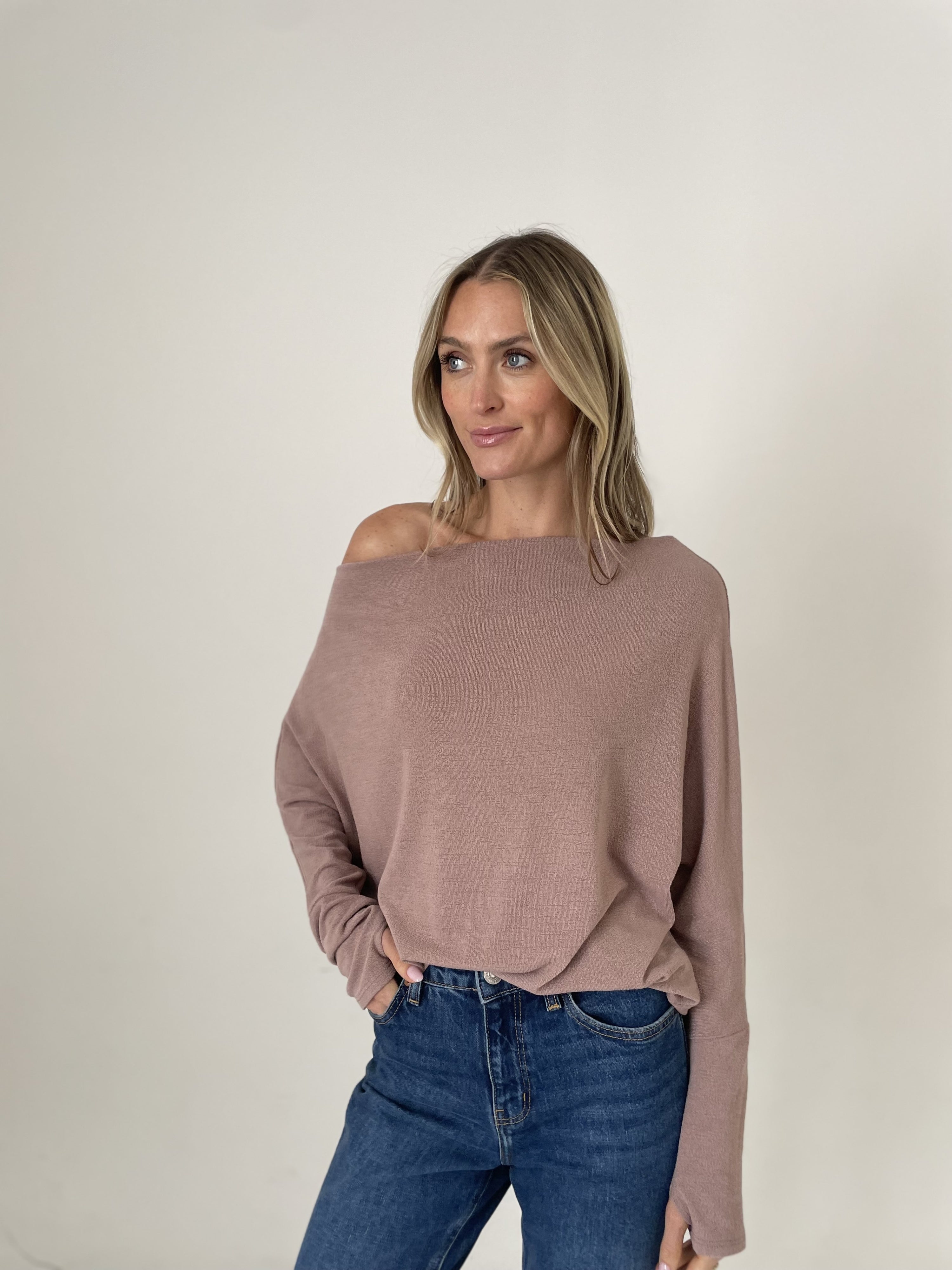 the anywhere top [mauve]