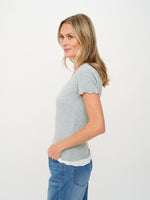 Load image into Gallery viewer, tessa tee [heather grey]
