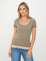 Load image into Gallery viewer, tessa tee [cedar]
