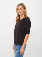 Load image into Gallery viewer, noelle tee [black]
