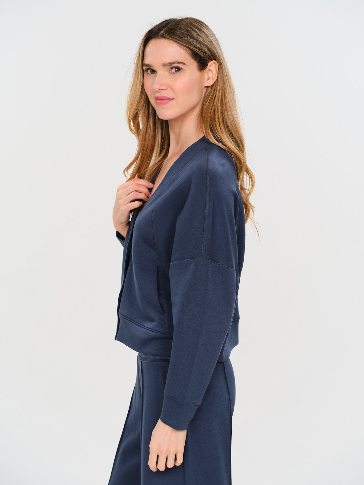 scuba cardigan [navy]