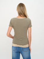 Load image into Gallery viewer, tessa tee [cedar]
