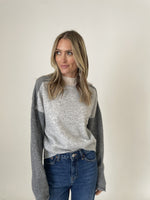 Load image into Gallery viewer, victoria sweater [heather grey]
