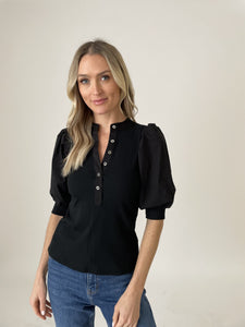 audrey top [black]