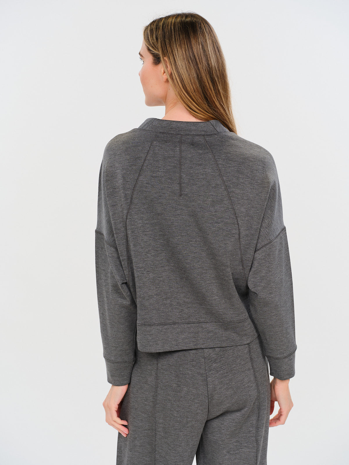 scuba cardigan [charcoal]