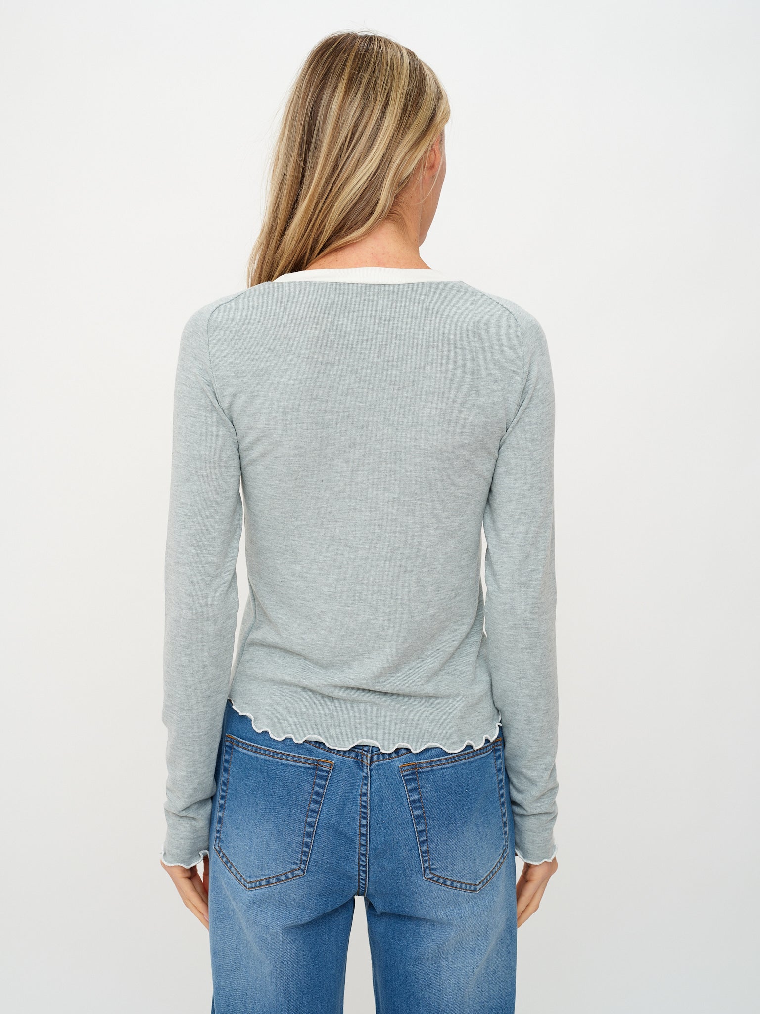 lea tee [heather grey]