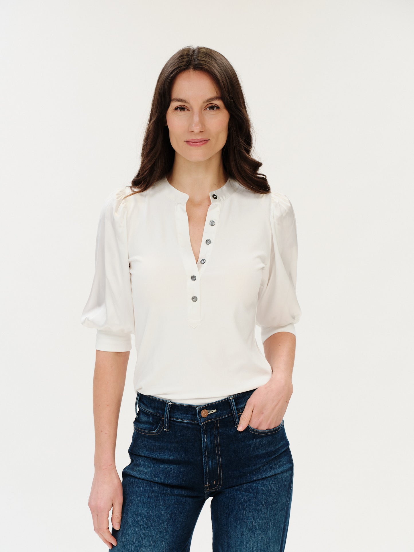 grace top [off white]