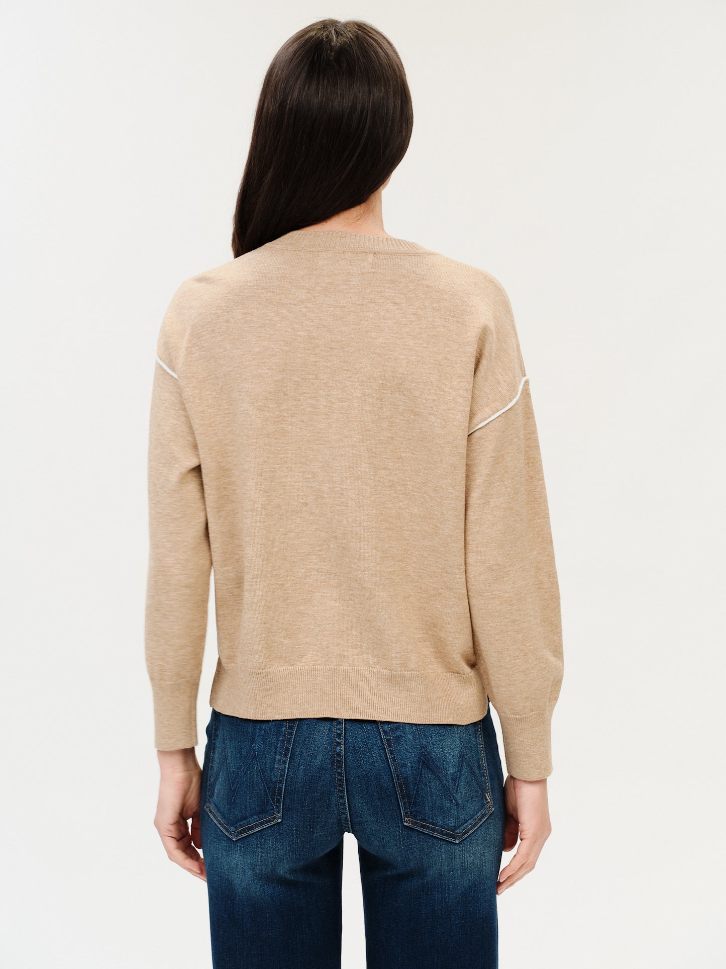 sable sweater [camel/ivory]