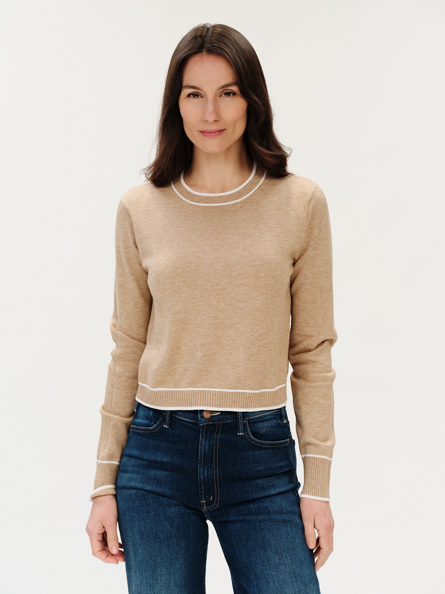 renley sweater [camel/ivory]