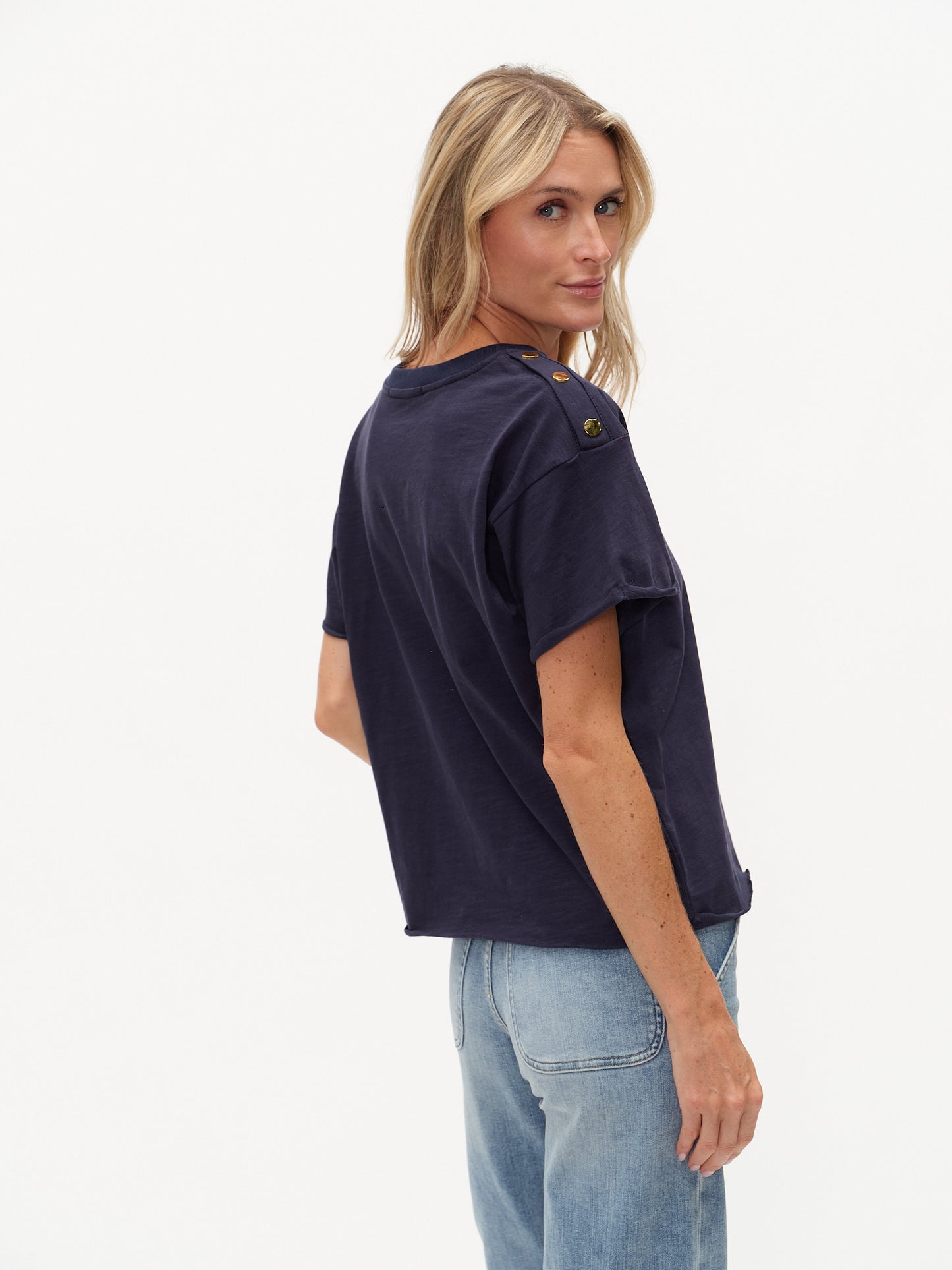 erin tee [navy]