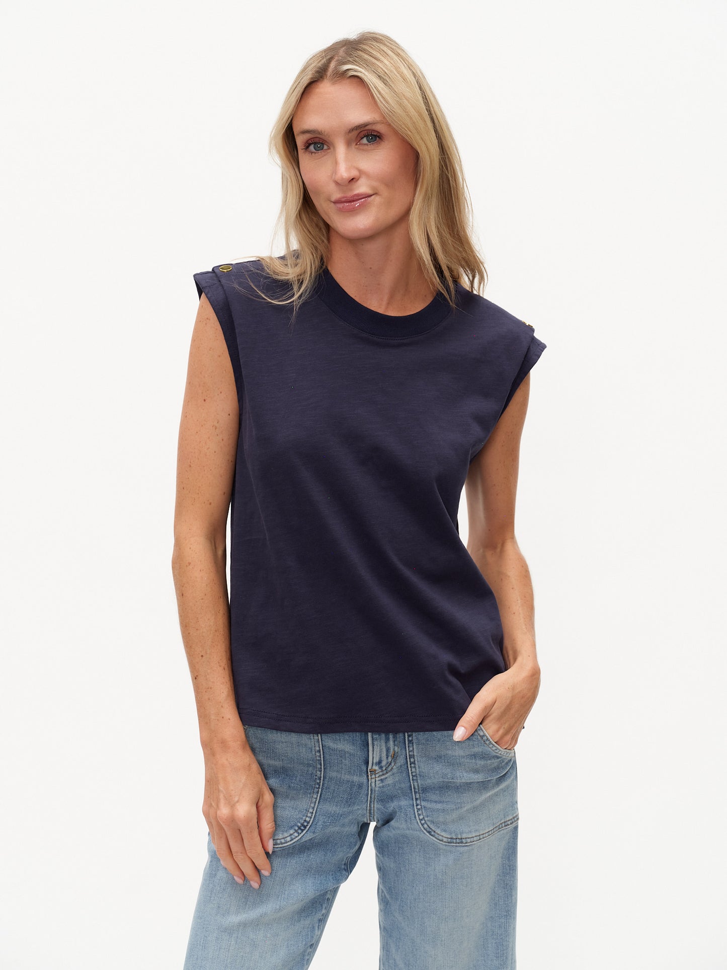 abby tank [navy]