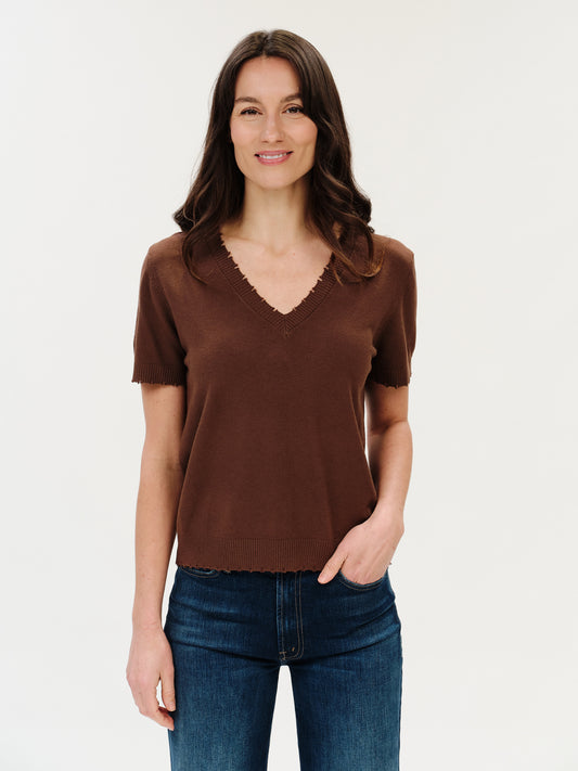 gemma sweater [pecan]