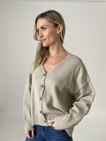 Load image into Gallery viewer, jane cardigan [french vanilla]
