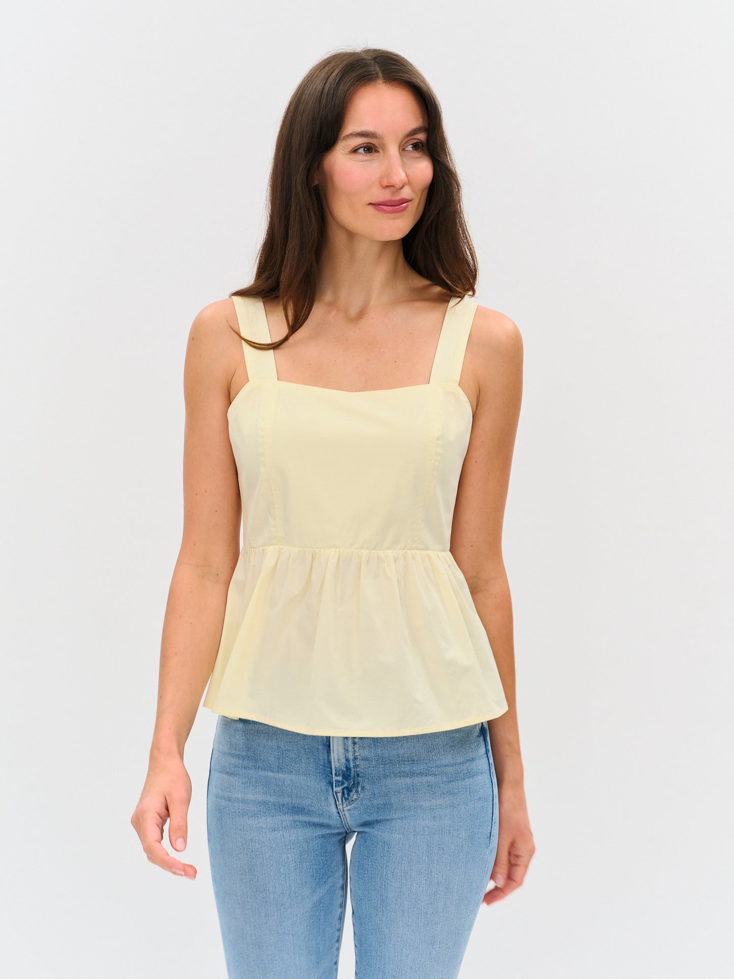 vienna tank [butter yellow]