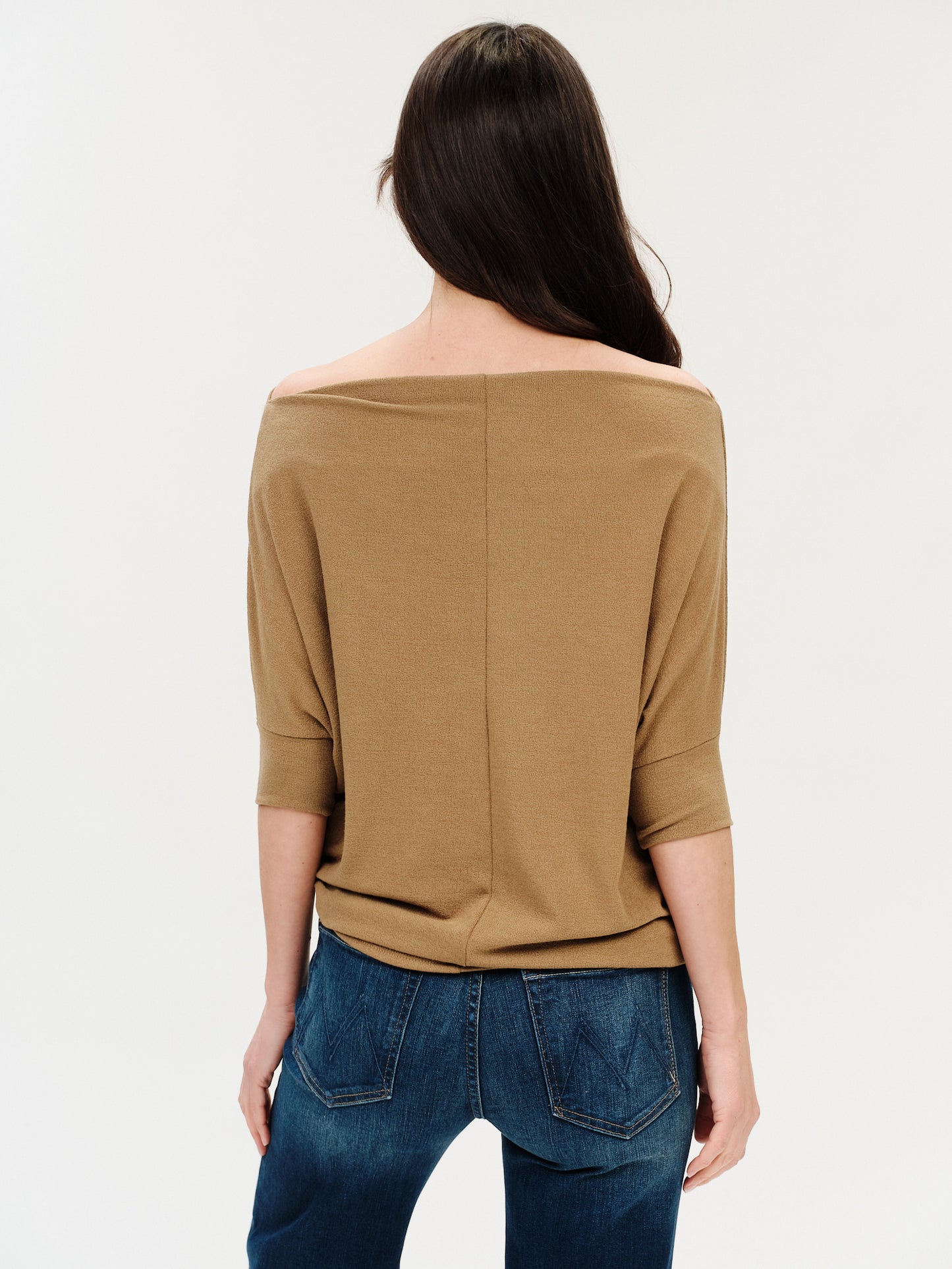 the short sleeve anywhere top [amber gold]