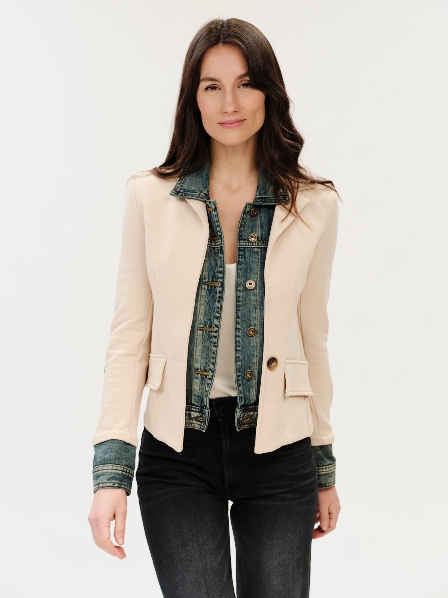 clarissa *made in italy* blazer [warm sand]