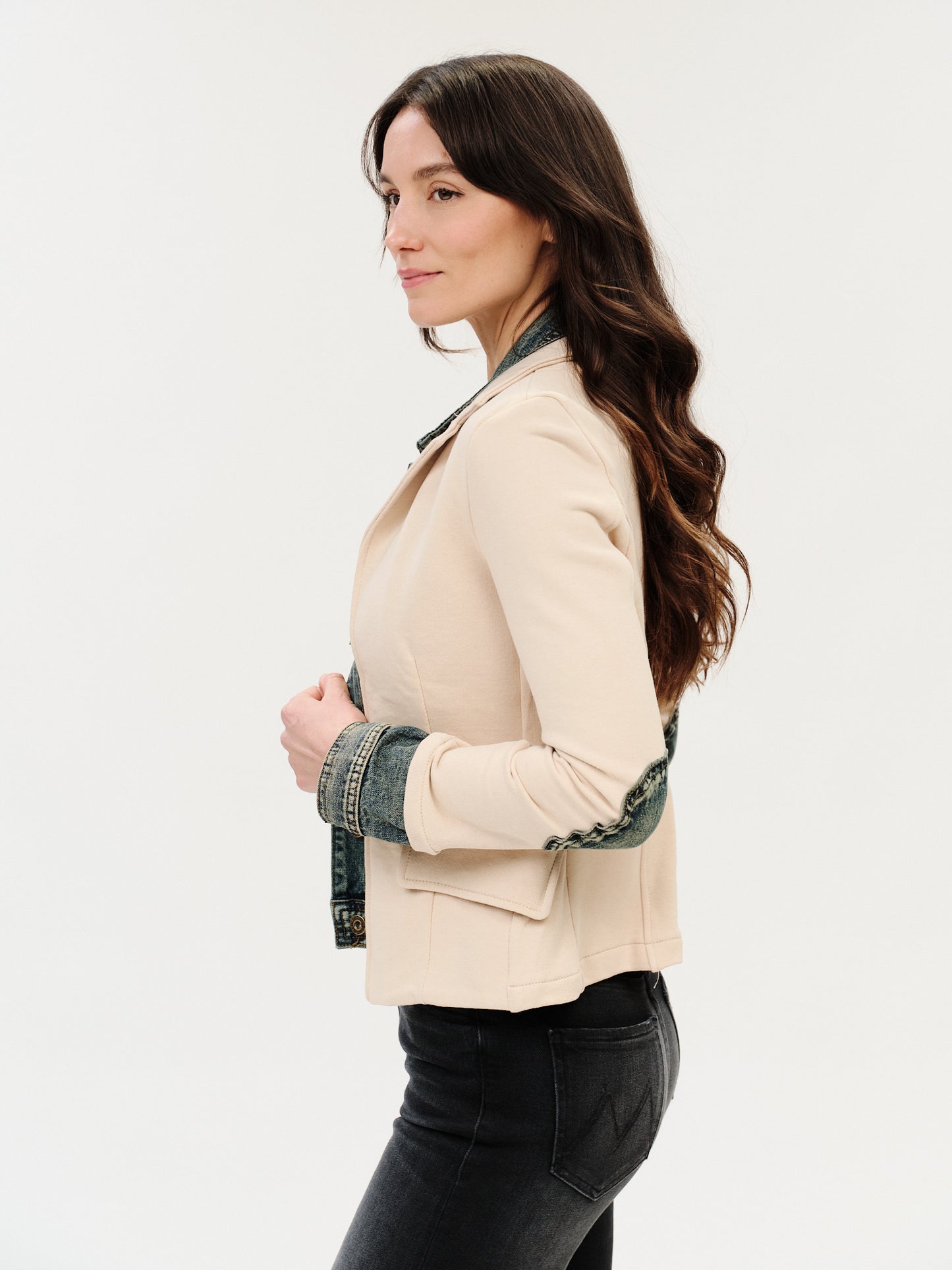 clarissa *made in italy* blazer [warm sand]
