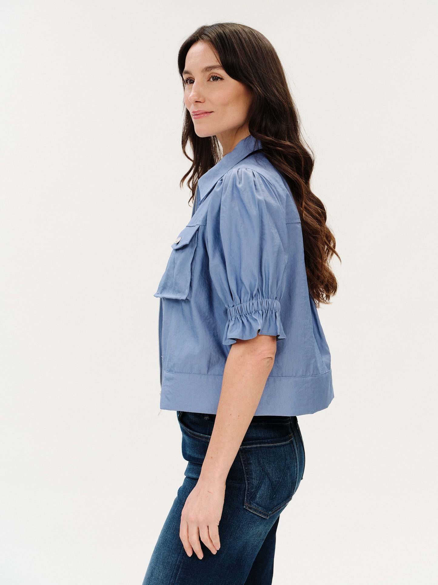 christine jacket [blue]