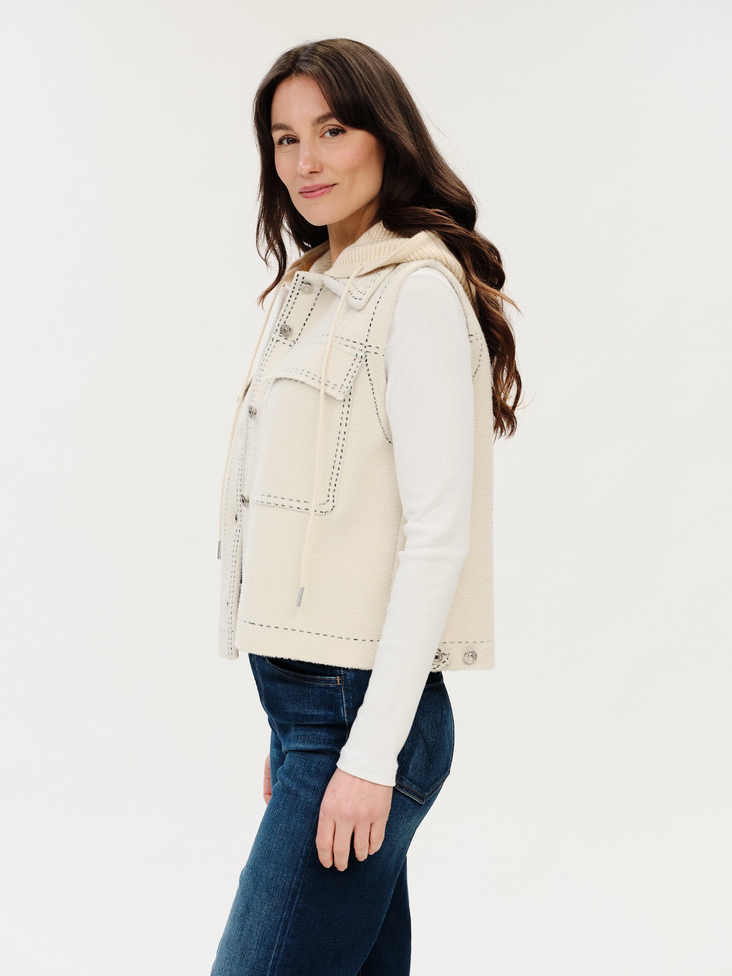 tommie vest [cream]