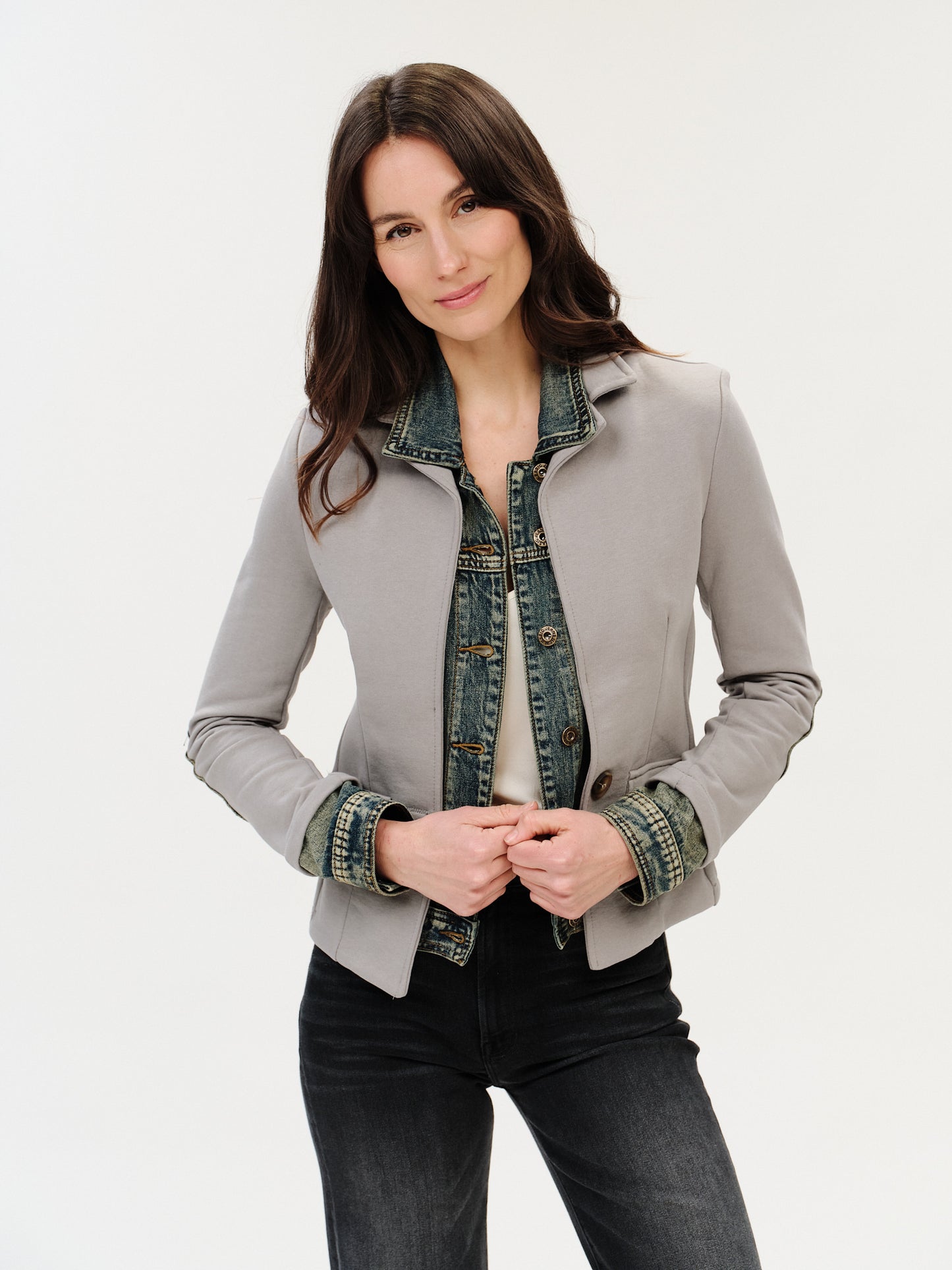 clarissa *made in italy* blazer [smoke]