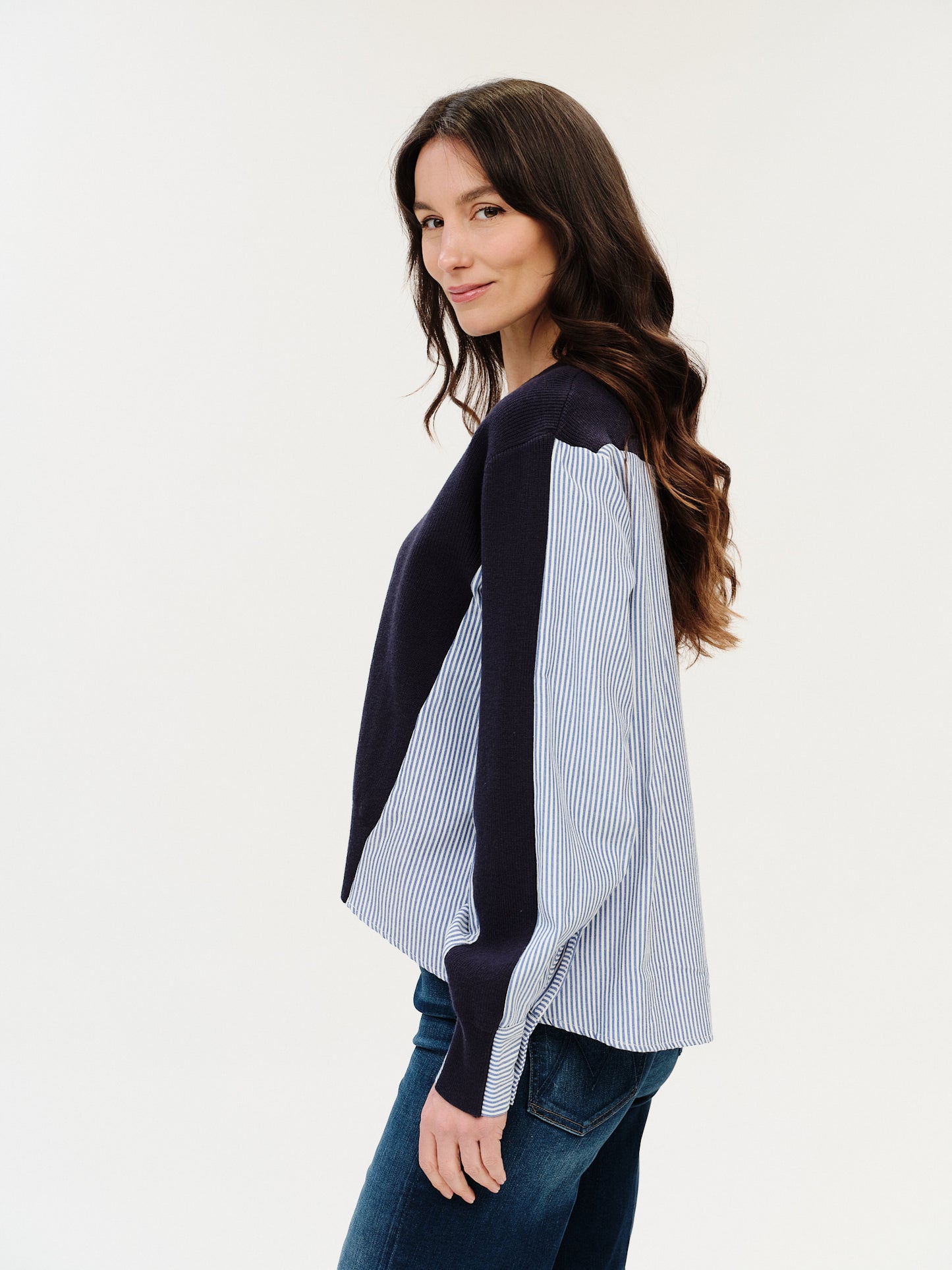 zari sweater [navy]