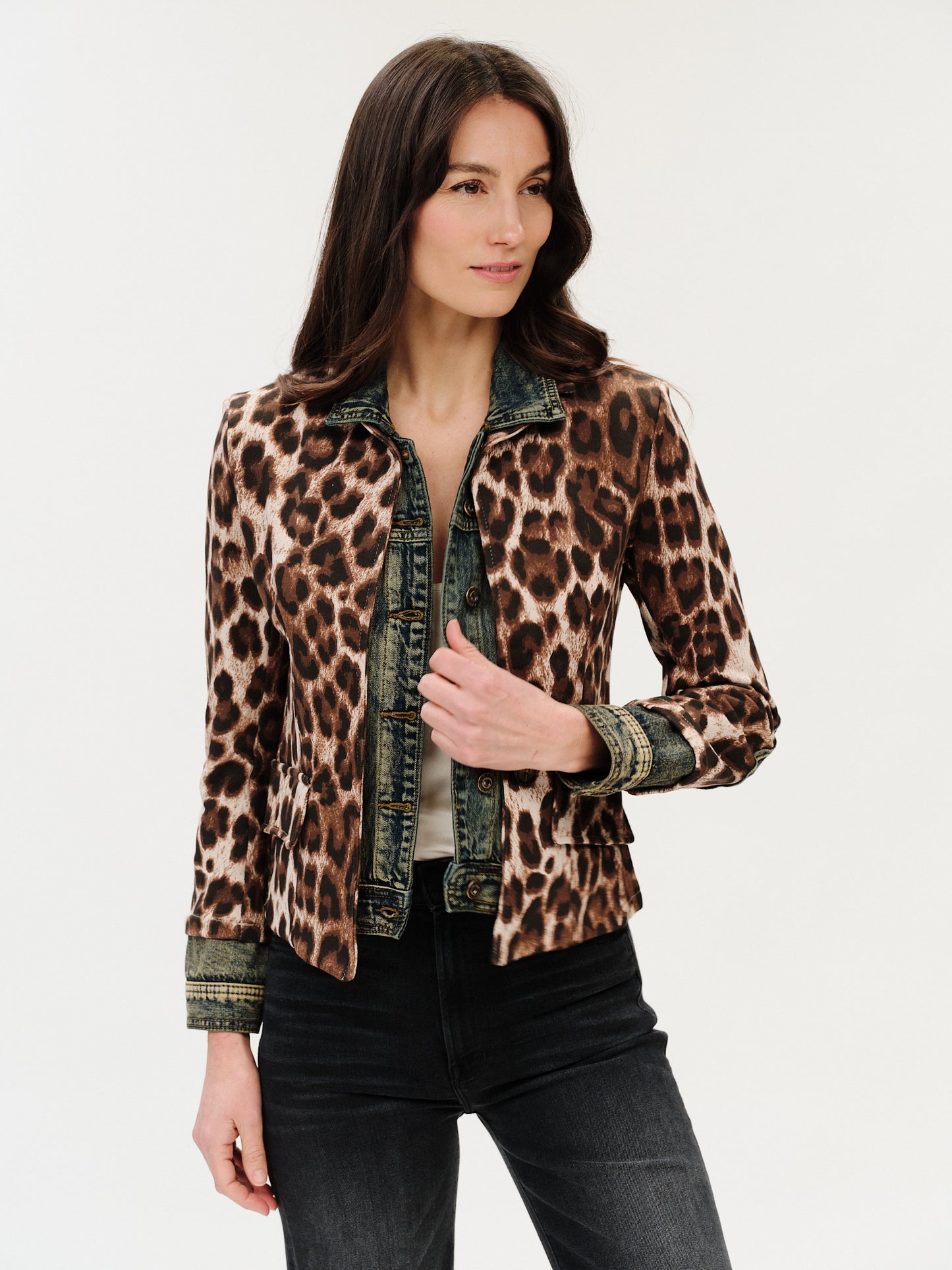 clarissa *made in italy* blazer [vintage leopard]