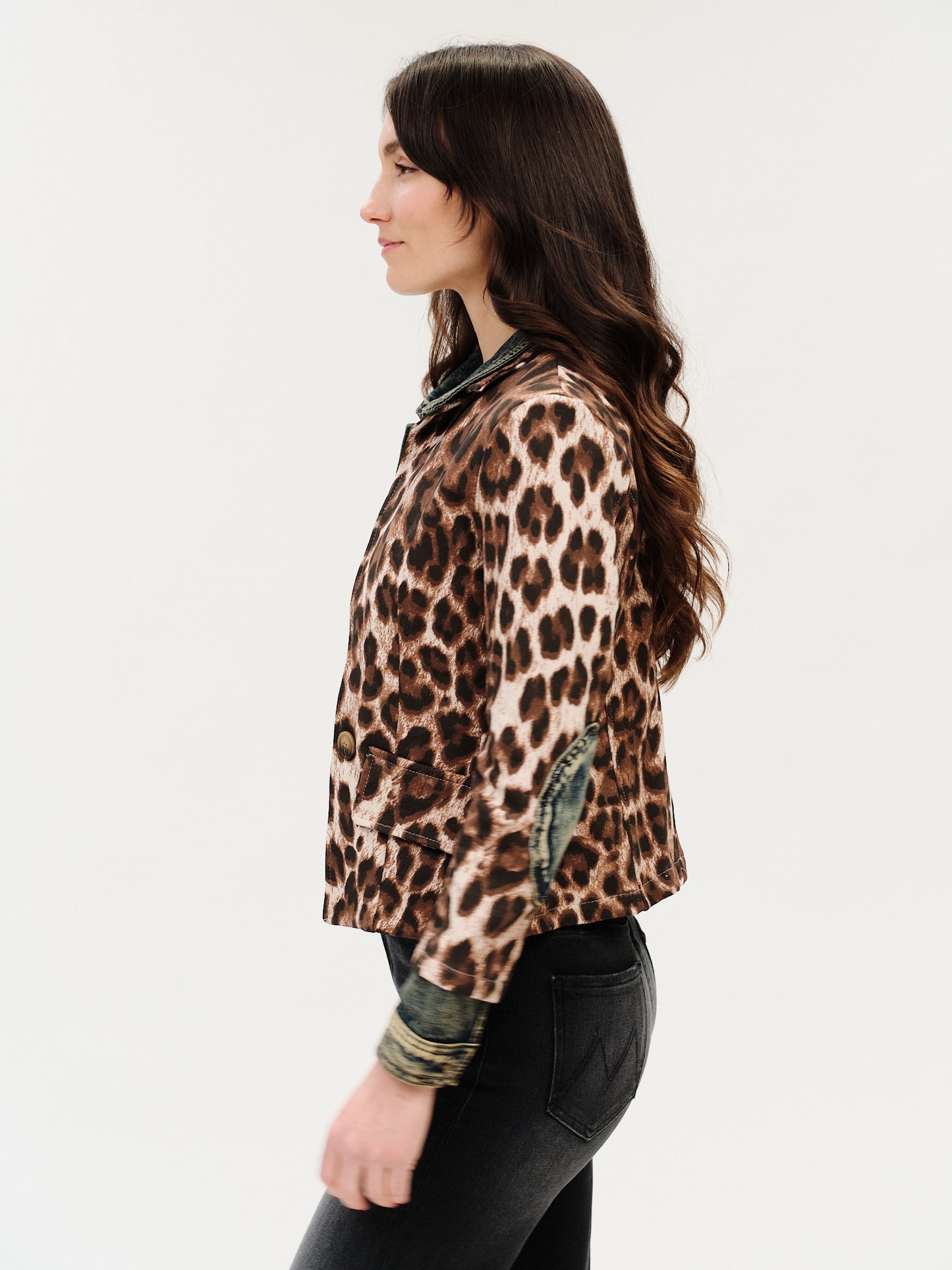 clarissa *made in italy* blazer [vintage leopard]