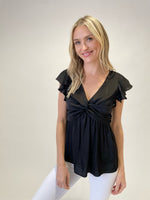 Load image into Gallery viewer, emma blouse [black]
