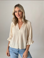 Load image into Gallery viewer, jenni top [white marigold]

