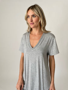brooke dress [heather grey]