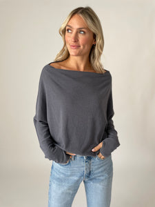 the anywhere top [woodland grey]