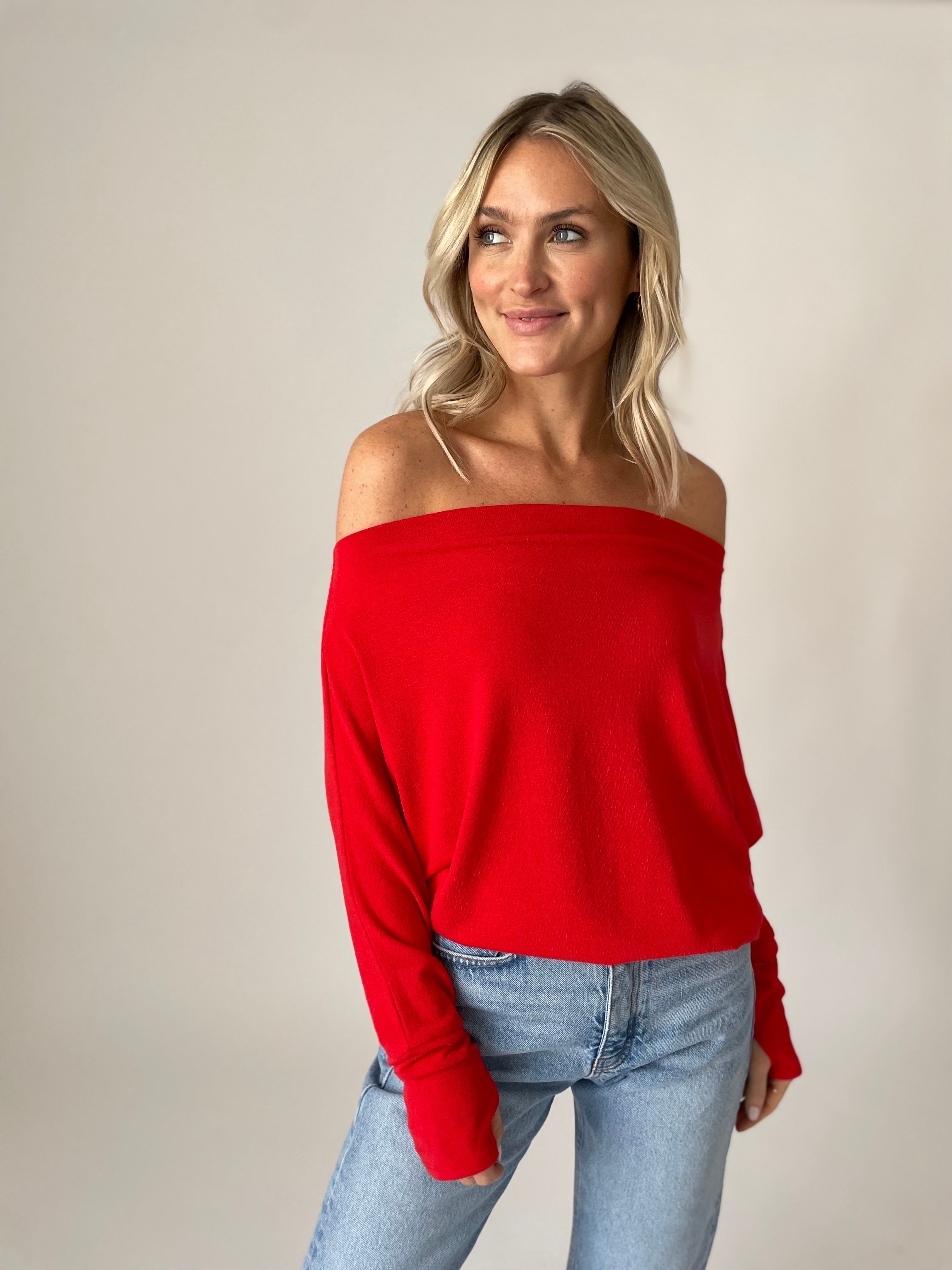 the anywhere top [red]