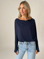 Load image into Gallery viewer, the anywhere top [navy]
