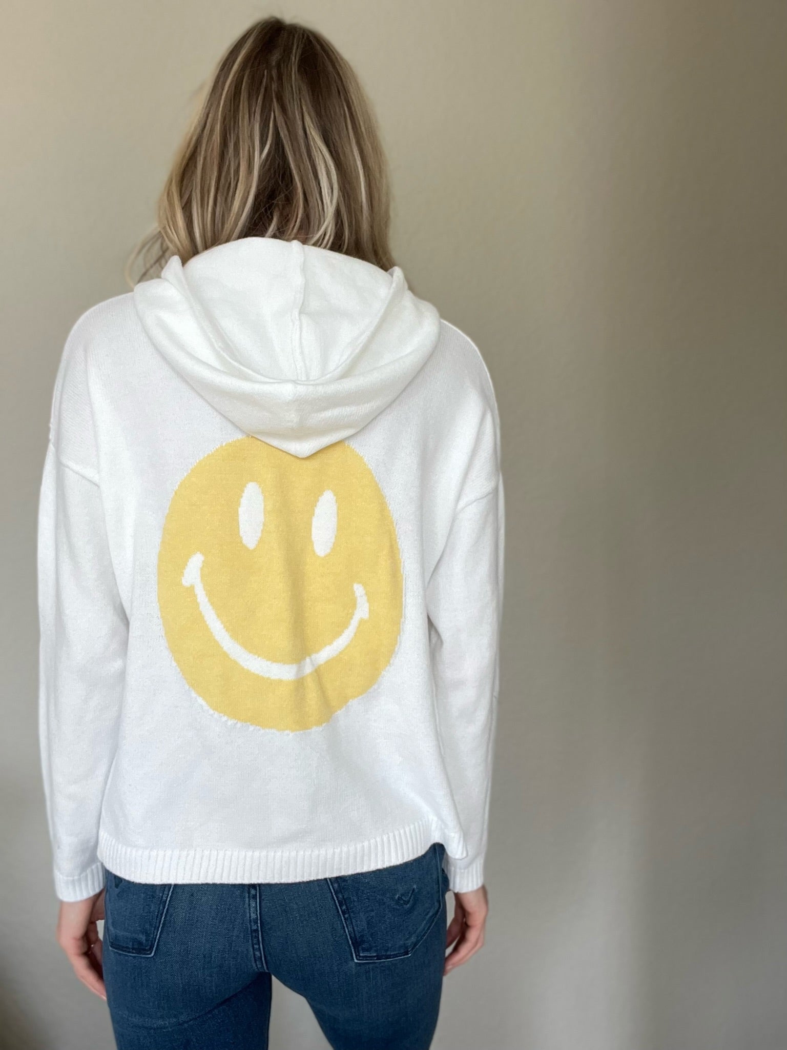 good mood hoodie [white]